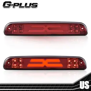 Fit For 1999-2016 Ford Super Duty LED Third 3rd Brake Tail Light Cargo Lamp Red