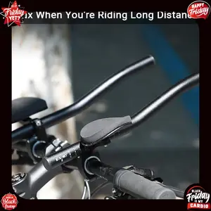 Aluminum Alloy Detachable Rest Handlebars, Mountain Bike Long Reach Bend Bars, Road Car Tt Handles, Universal Compatibility, Enhanced Grip