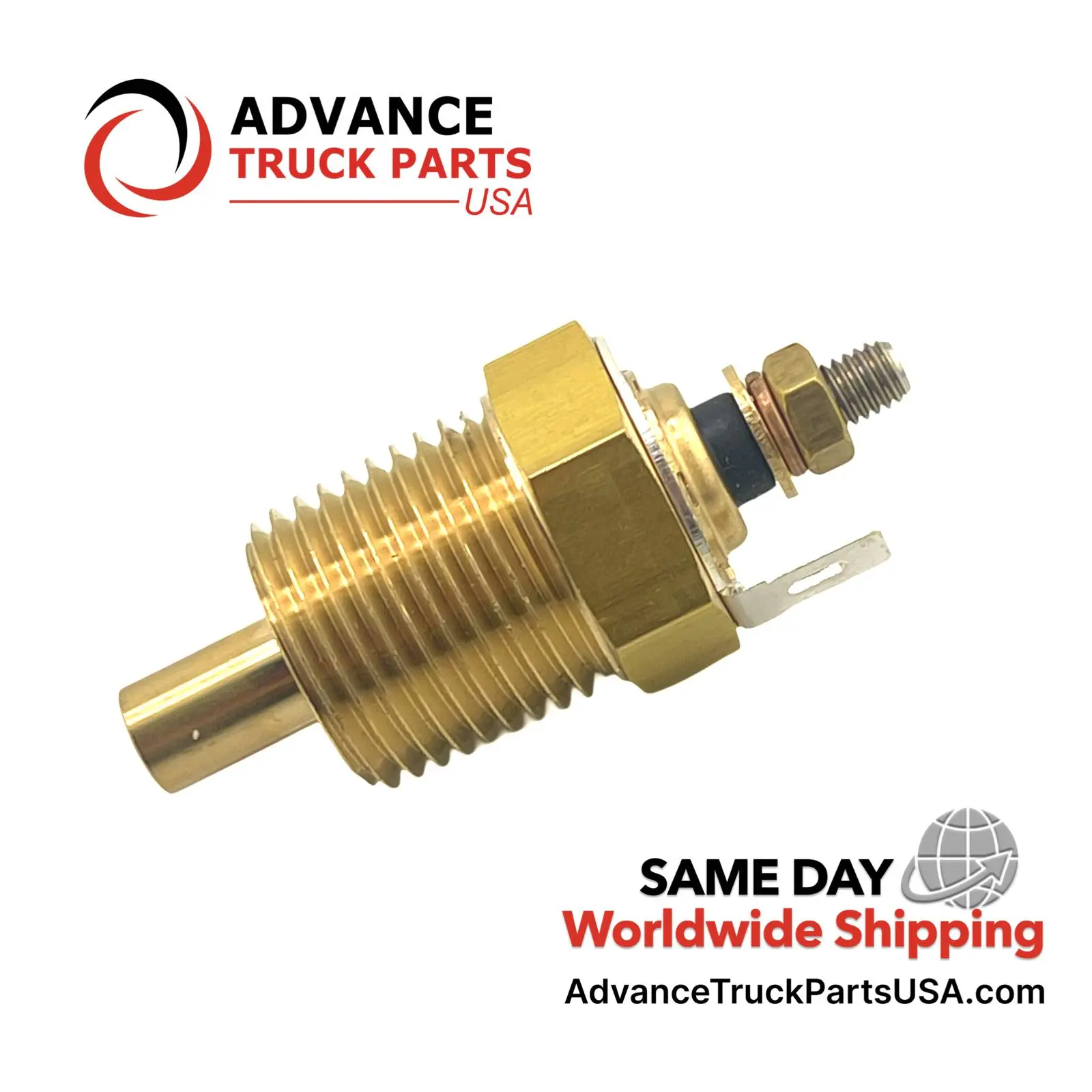 ATP K379-12 Kenworth Sensor Sender Differential Oil Temperature Blk