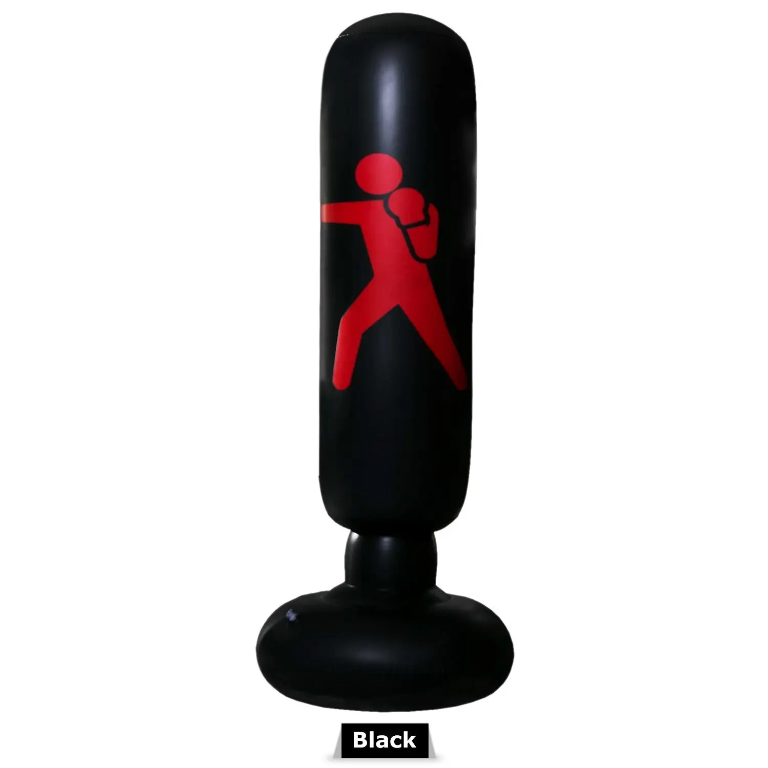 Inflatable Free Standing Punching Bag – 63" Freestanding Boxing Bag for Adults & Kids