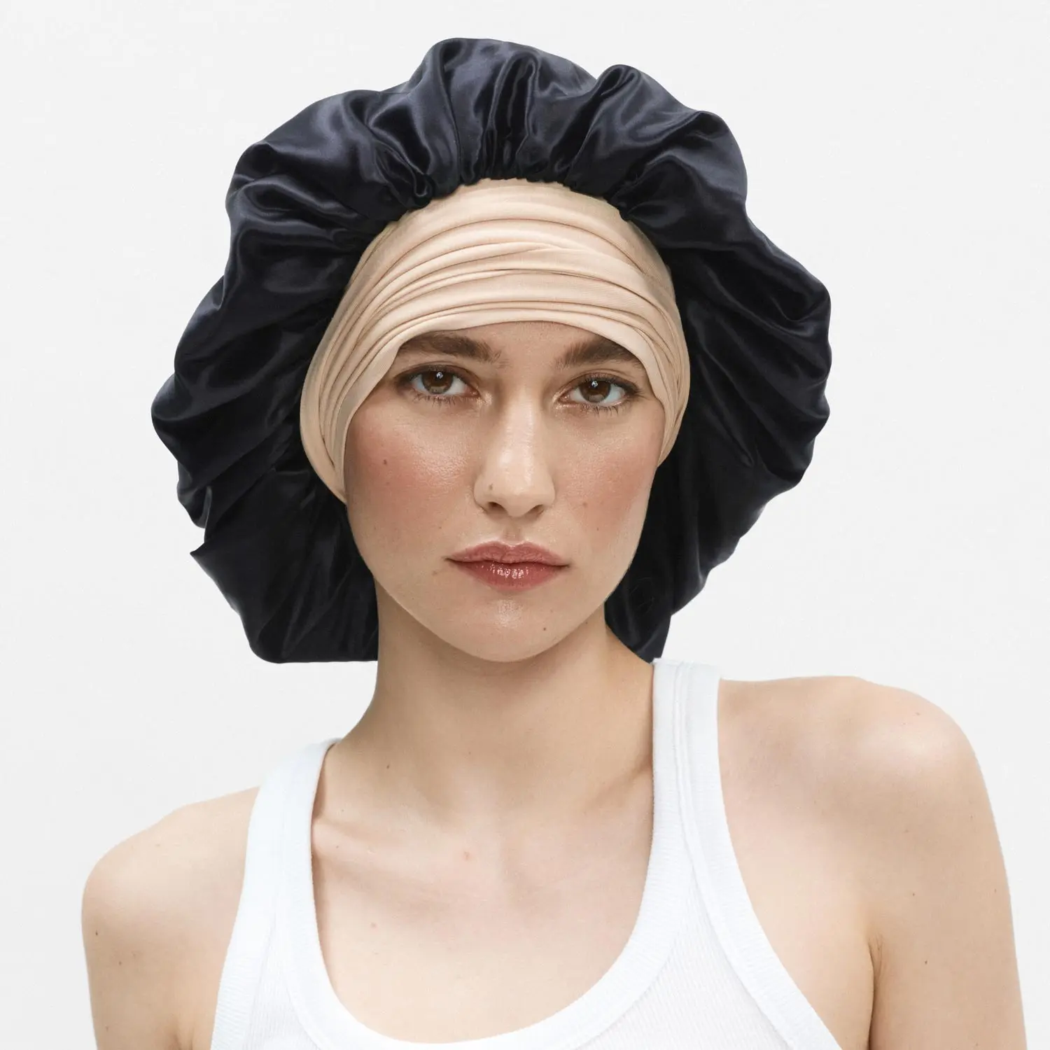 XL Hair Bonnet Organic Silk
