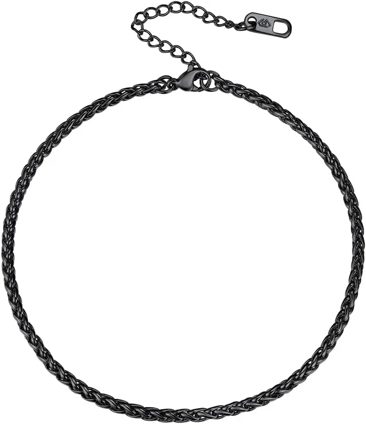 G: black-rope chain-3mm