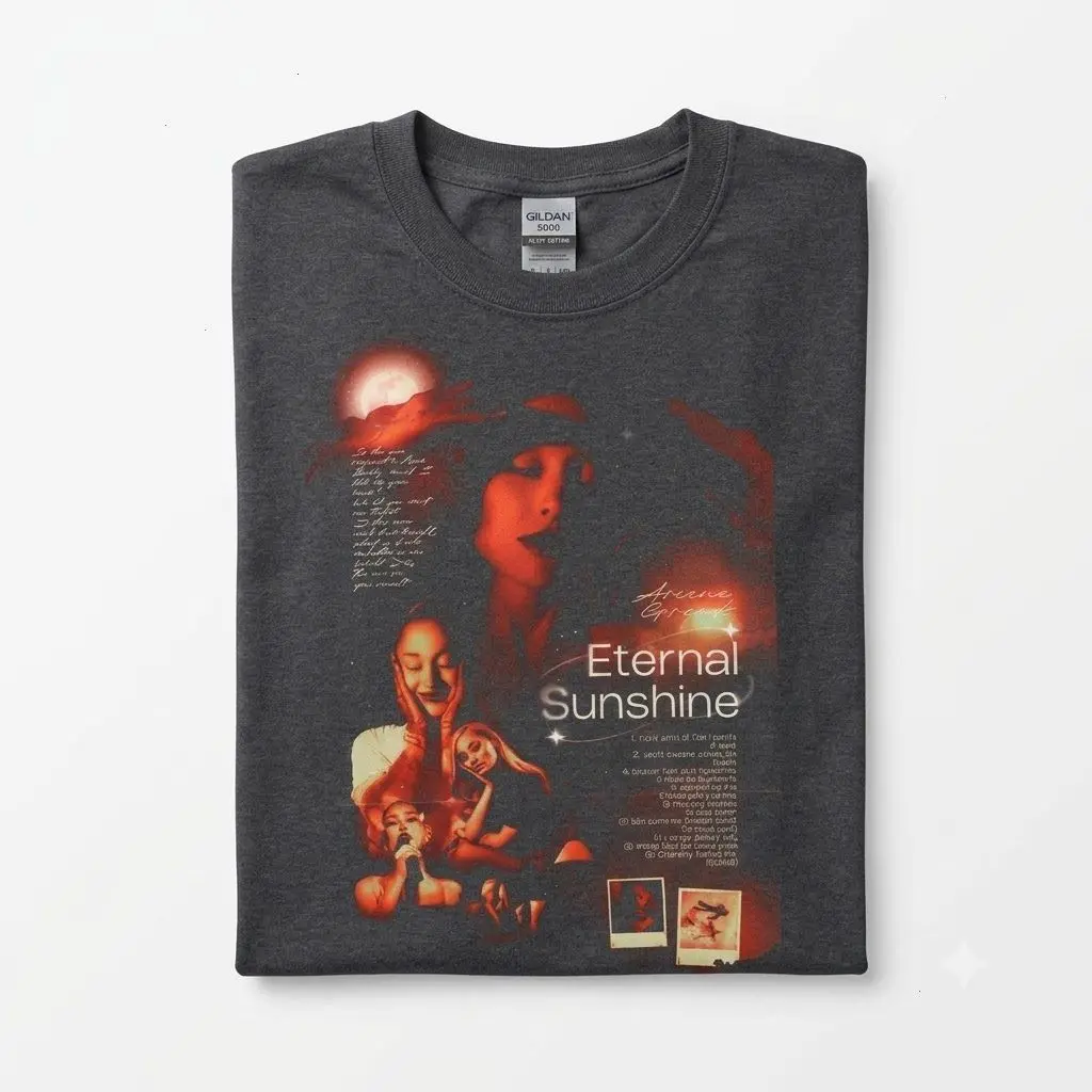 Ariana Eternal Sunshine Tour Shirt, Unisex Pop Graphic Tee, Vintage Concert Outfit, Music Fan Gift Shirt, Retro Pop Lover Top For Her And Him