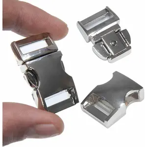 Paracord Bracelet Metal Buckles Release Replacement Backpack 1inch 2Pack Heavy Duty Quick Side Release Buckle