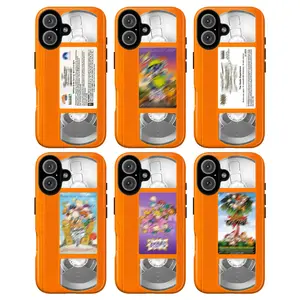 Ru-Grats Movie Orange VHS Phone Cas
