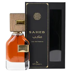 Ard Al Zaafaran Saheb Unisex EDP Fragrance - A-Starting Scent, 2.36 fl oz, Gourmand Vanilla, Floral Woody, Aromatic Citrusy (Bergamot Top Note, Citrus Blend), Elegant Scent, Lasting Aroma, New in Box