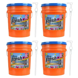 Ultra Fresh 6X Platinum 5 Gal Detergent with Spring Fresh Softener (4 Pack)