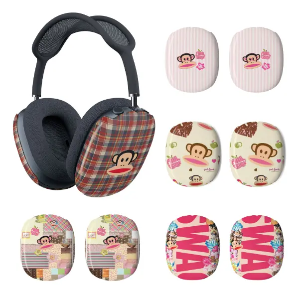 Retro Paul Monkey Airpods Max Case, Colorful Funny Monkey Case Cover, Cute Cartoon Protective Case