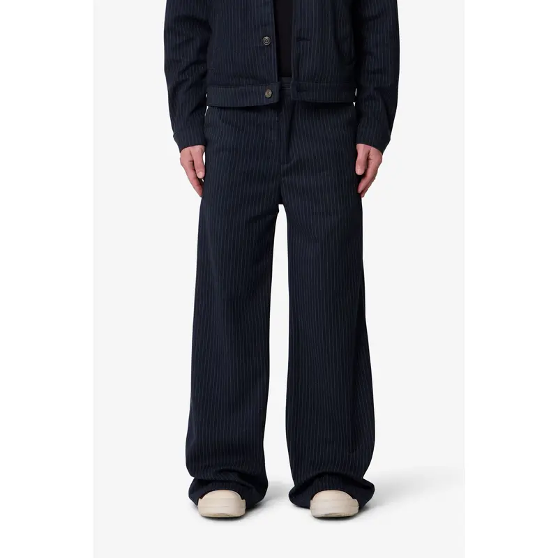 pinstripe track pants - TikTok Shop