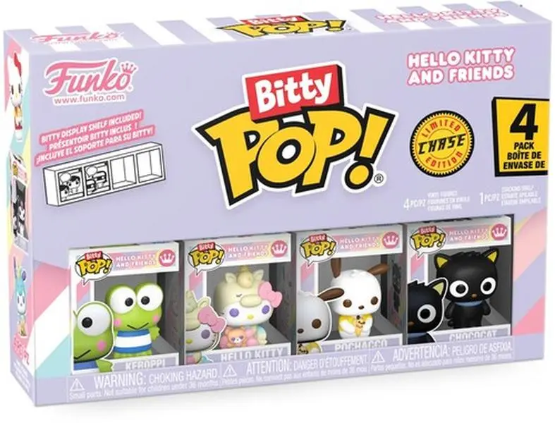 Funko Bitty POP!: Sanrio - Keroppi 4-Pack  [COLLECTIBLES] Vinyl figurine/statue, 4 Pack, Collectible, Display Cabinet