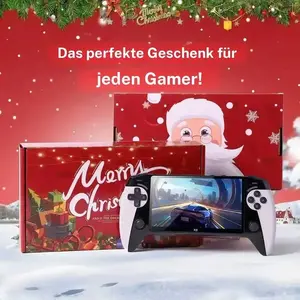 Portable Retro Game Console 5.5 Inch Large Screen, Supports Ten Emulators, Ultra HD Graphics, Perfect Gift for Valentine's Day, Handheld Game Console