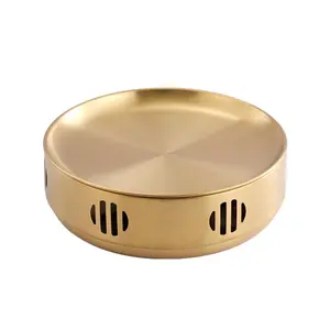 Mimi Han Stainless Steel Commercial Barbecue Warming Stove - Candle-Powered Heating Solution for Barbecue Dry Pots and Grills 3-Speed Electric Grill Brush
