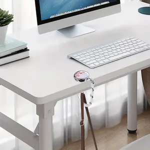 Portable Practical Foldable Bag Hanger Hook, Table Edge Bag Holder, Adhesive Metal Bag Clip, Essential Accessory for Bags, Purse Hook
