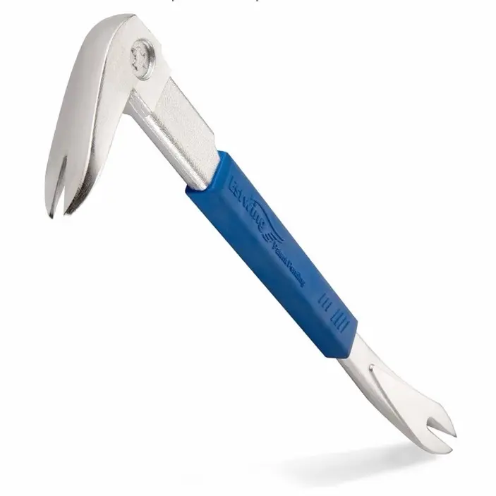 ESTWING Pro Claw Nail Puller - 9" Pry Bar with Forged Steel Construction & No-Slip Cushion Grip - PC210G