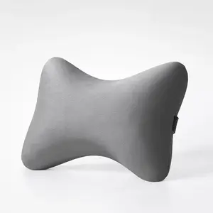Adjustable Auto Head Neck Pillow Bound-shaped Memory Foam Car Seat Support Waist Cushion Massage Neck Car Headrest