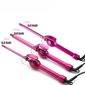 Women Small Curling Iron Wool Curls Hairstyle 9mm 19mm 30W 80-230℃ Lightweight Easy to Hold