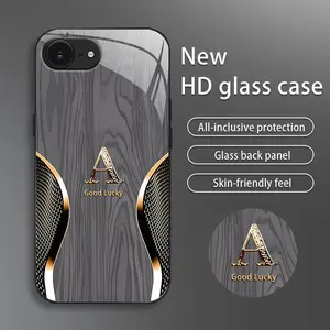 Suitable for [iPhone 16e] Brand new premium phone case, drop-proof and fingerprint-resistant，sophisticated and minimalist design, with 26 English letters to choose from YM99