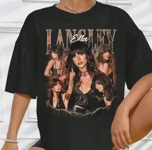 #Ella Langley Bootleg Tee – 90s Retro Country Singer Graphic T-Shirt 557