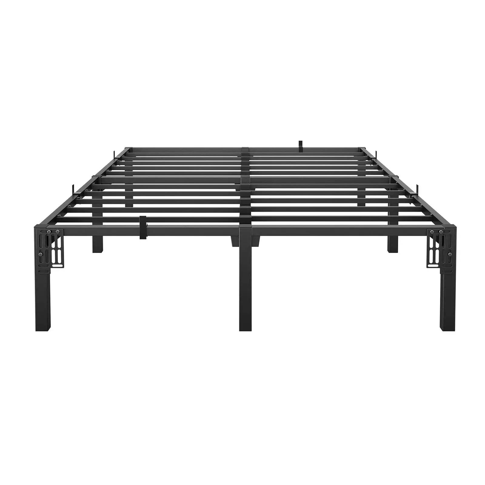 Garvee 14 Inch Heavy Duty Metal Bed Frame, Low Profile Platform with Sturdy Mattress Foundation, Noise-Free, Easy Assembly, No Box Spring Needed, Fits King, Queen, Full, Twin Sizes, Black