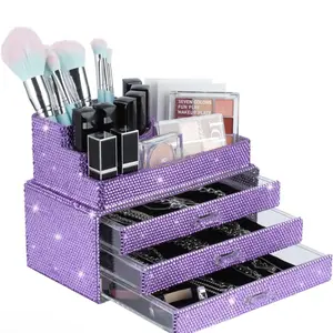 Sincerely Adore Bling Cosmetic Storage