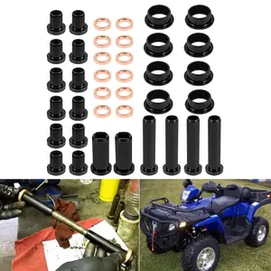 Front & Rear Suspension A-Arm Bushing Set 38Pcs for Polaris Sportsman 500