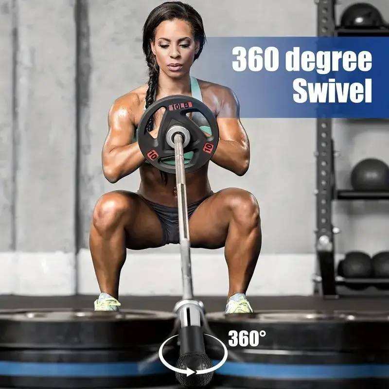 Landmine Attachment for Barbell, 360 Degree Rotatable Barbell Landmine Attachment, Fitness Equipment for Home Gym, Fits 2'' Olympic Bars, Home Fitness