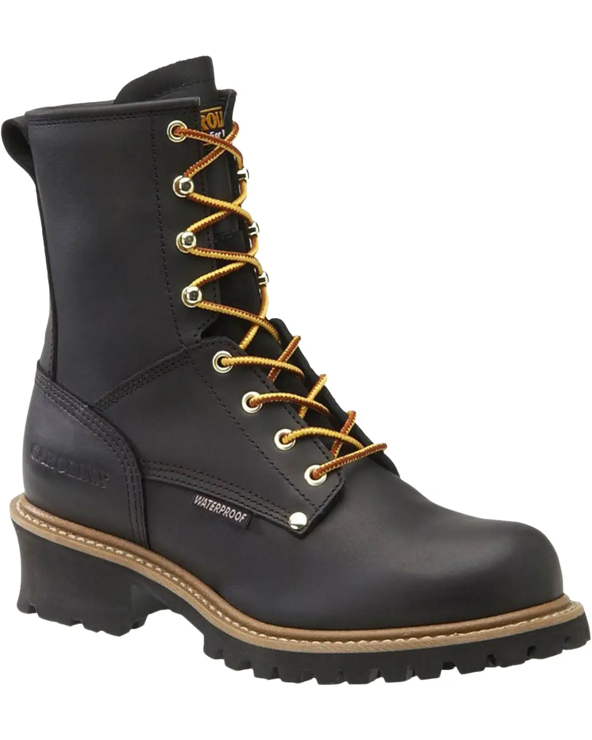 Carolina Men's Men'S Logger 8" Elm Waterproof Work Boot Steel Toe - Ca9823
