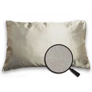 SoftSilver Grounding Pillow Cover for Earth Connected Therapy