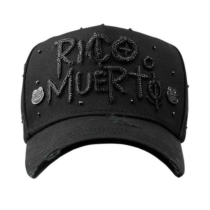 MZ HATS BLACK SNAPBACK HAT MZRMUERTO BKOUT