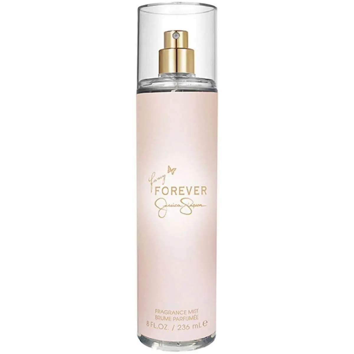Jessica Simpson Fancy Forever Fragrant Mist for Women, Long-Lasting Fruity Floral Scent with Vanilla Musk, Apricot & Blackberry, 8 fl oz, Women's Fragrance, Apricot Base, Single Item, Liquid, Sunkissed-Berry Accents, Floral Perfume, Vanilla Scents, Signat