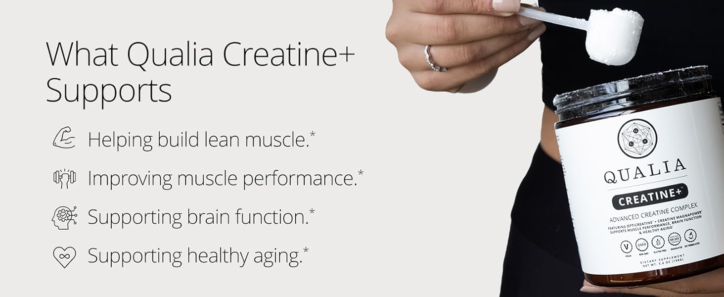 Qualia Mind & Body Bundle | 1-Month Supply | Creatine+ & Magnesium+ | Optimized Creatine Absorption | 10-Form Magnesium Blend | Muscle Performance, Brain Function & Recovery Qualia Mind & Body Bundle | 1-Month Supply | Creatine+ & Magnesium+ | Optimized Creatine Absorption | 10-Form Magnesium Blend | Muscle Performance, Brain Function & Recovery
