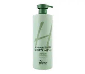 Heona Herb Green Tea Scalp Shampoo - Natural Ingredients for Scalp Health & Nourishment - 1000ml Premium Formula