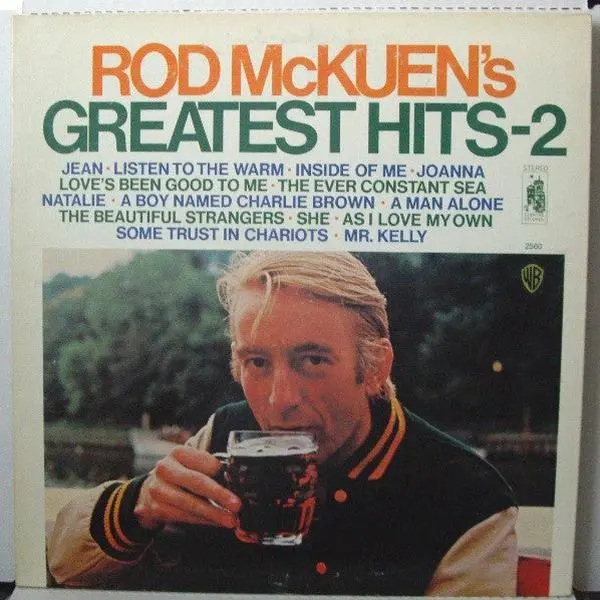 McKuen, Rod - New Ballads (1970, Warner Bros. Records) VG+/VG+