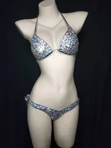 AB Crystal swimwear silver AB Crystal swimwear silver