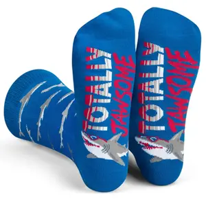 Totally Jawsome Shark Socks