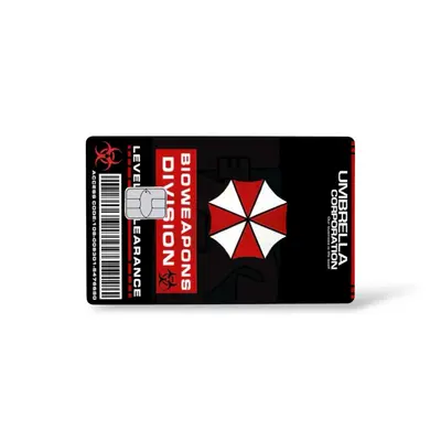 Umbrella Corporation Hive Parking Level 3 Resident Evil Zombie Decal Sticker
