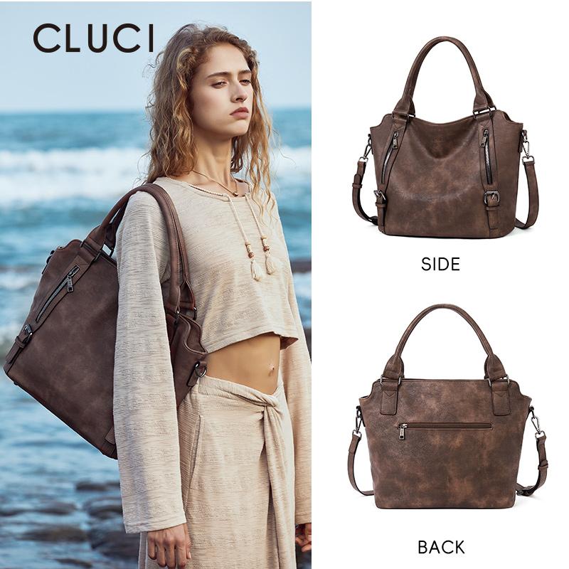 [Valentine's Day Gift Selection] CLUCI HolidayHaul Winter Laptop Tote Bag Purses for Women Vegan Leather Handbags Tote Purse Shoulder Bag Large Ladies Hobo Bags Gift  Large Capacity Computer Bag for Work Everydag Bag Trendy Versatile Daily Commuting Bag