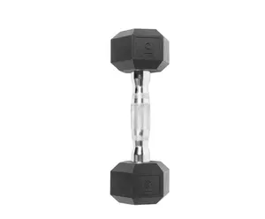 8 lb Hex-Shaped Dumbbell – Non-Slip Coated Grip (Single)