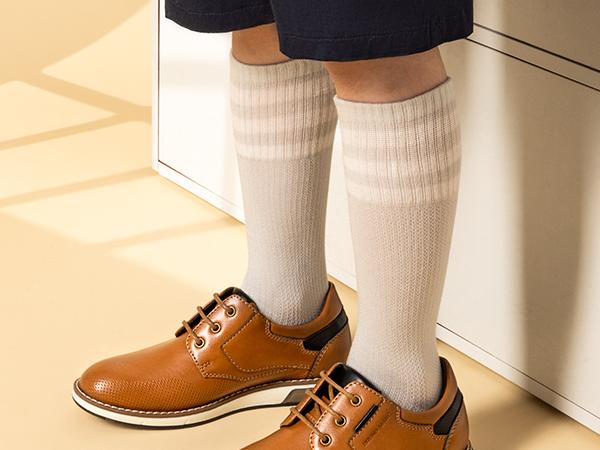 Bruno Marc Boy's Casual Dress Oxford Comfort Uniform Formal Fashion Sneaker Shoes