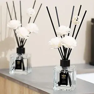 King Of Scents  Aroma Reed Diffuser (150ml) Ritz Carlton Reed Diffuser Set,Reed Diffuser & Oil Diffuser Sticks,  Home & Kitchen Décor,Fragrance and Gifts