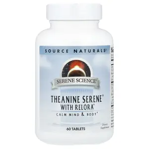 Source Naturals Serene Science®, Theanine Serene® With Relora®, 60 Tablets