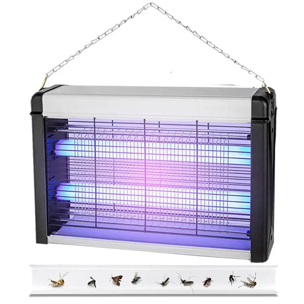 Nw 2Lbs 4W/12W/40W Portable UV LED Bug Zapper, Rechargeable Mosquito Killer Lamp for Indoor & Outdoor Use, Effective Fly Trap for Patio, Camping, Bedroom, Kitchen