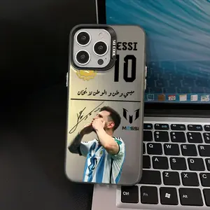 Phone Case Featuring No.10 King of Football - M-MESSI, Compatible with for iPhone 17 16 15 14 13 12 11 Pro Max Plus, Designed to Prevent Falls with a Matte Finish.