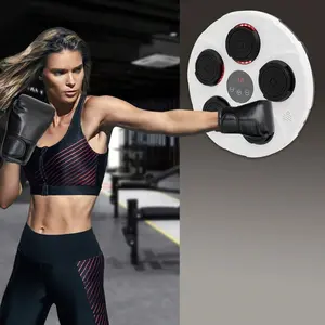 ZhdnBhnos ZhdnBhnos LINSIE 5W Electronic Boxing Machine Bluetooth Punching Pad Wall-Mounted Smart Music Punching Pad Punching Bags Exercise Equipment For Home The Best Gift/Present For Family&Friends Happy Christmas