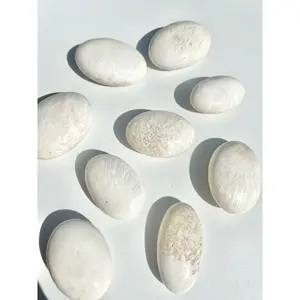 Scolecite Mini Palm Stone