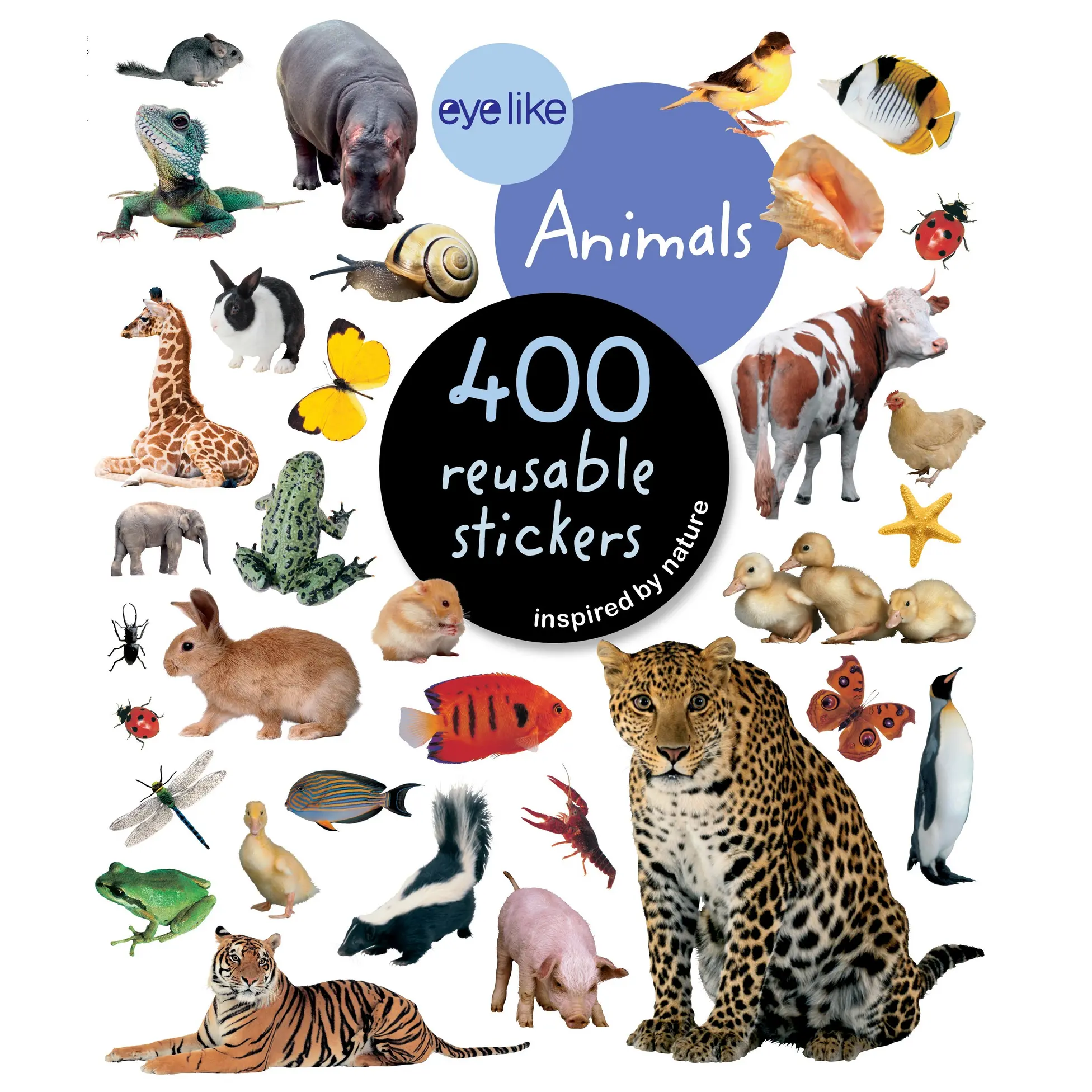 Eyelike Stickers: Animals by Workman Publishing [Paperback Book]