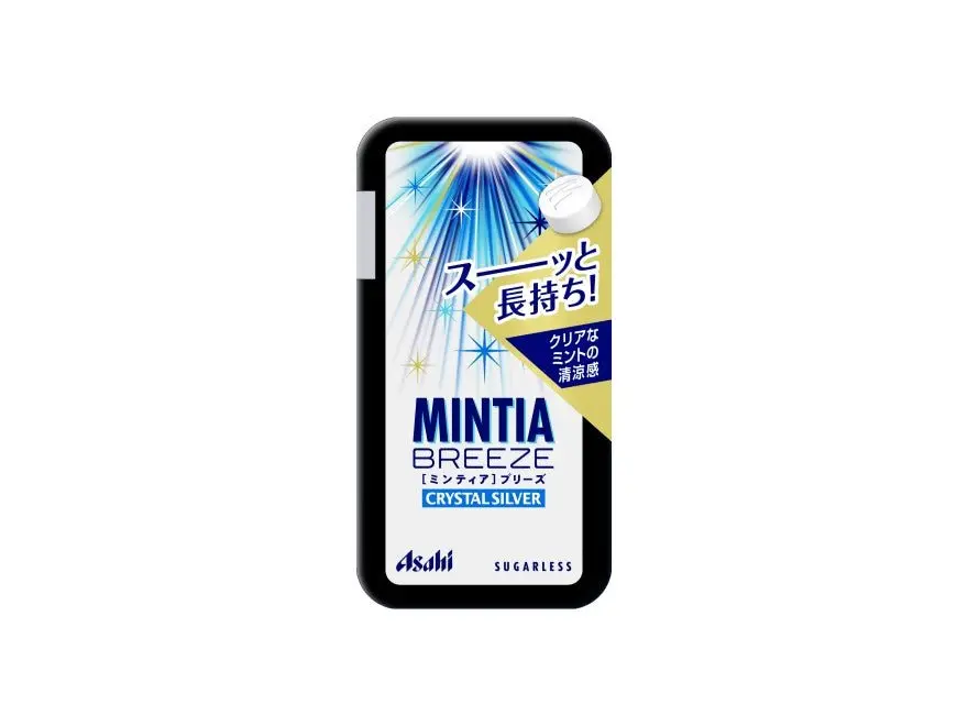 Asahi Group Mintia Breeze Crystal Silver 30 Tablets - 22g