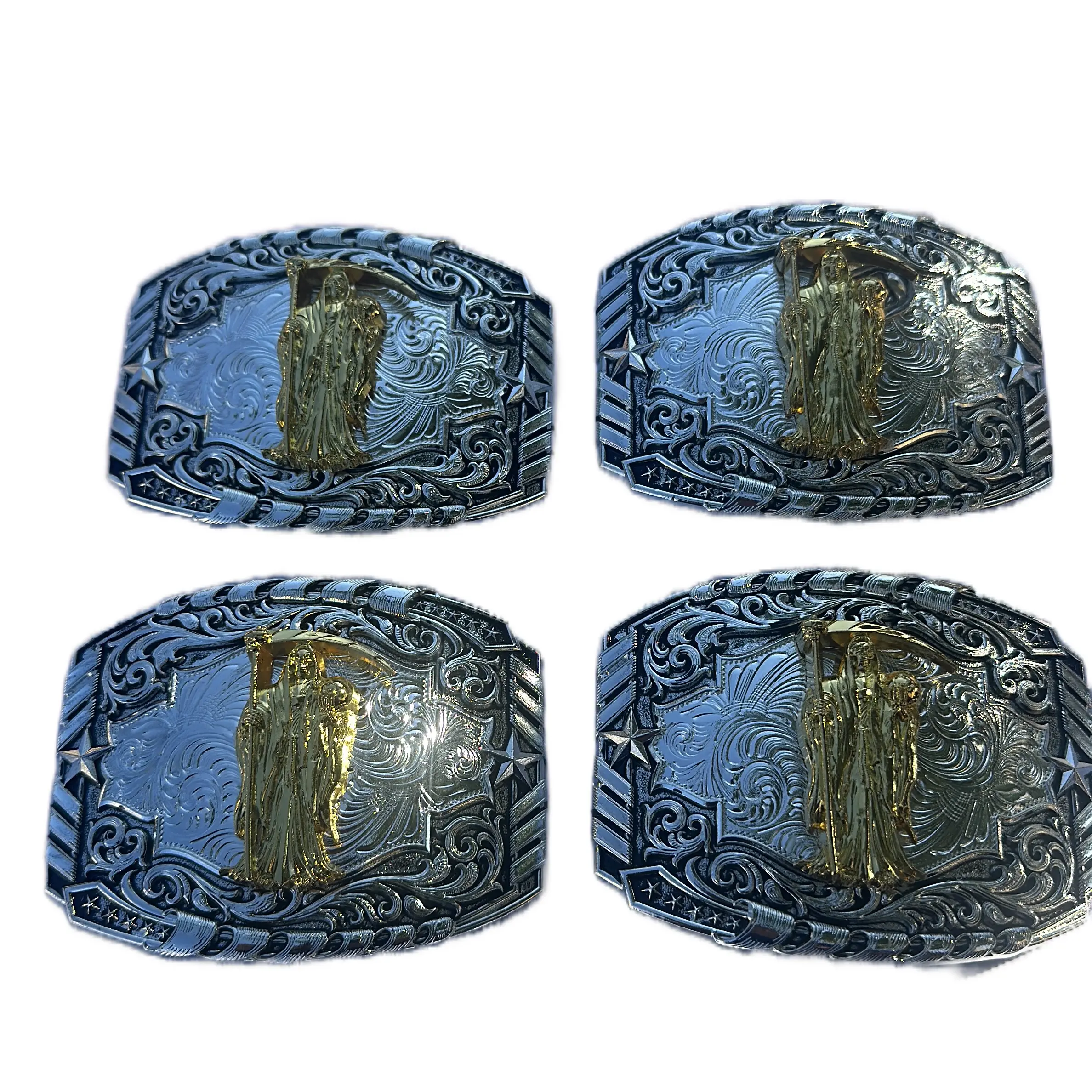 Belt buckle  / hebilla de la Santa Muerte