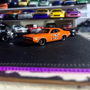 Hot Wheels Custom 70' Dodge Hemi Challenger Die-Cast Collectible Car