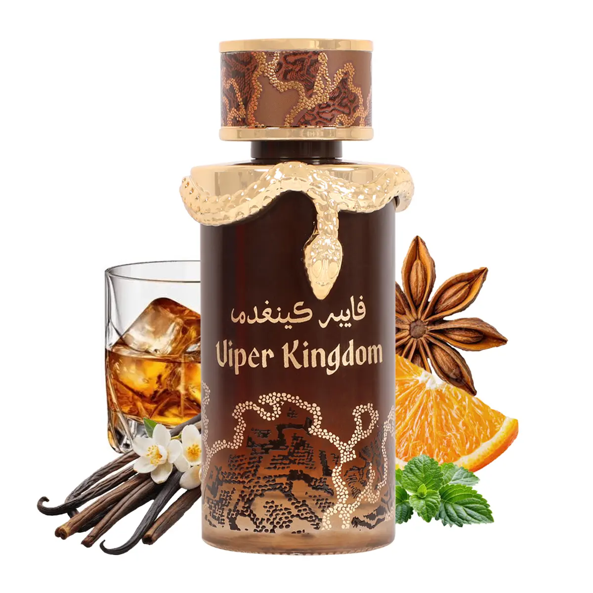 Venom Viper Kingdom Eau de Parfum 100ml - Luxurious Snake Design Perfume for Men and Women Venom Viper Kingdom Eau de Parfum 100ml - Luxurious Snake Design Perfume for Men and Women